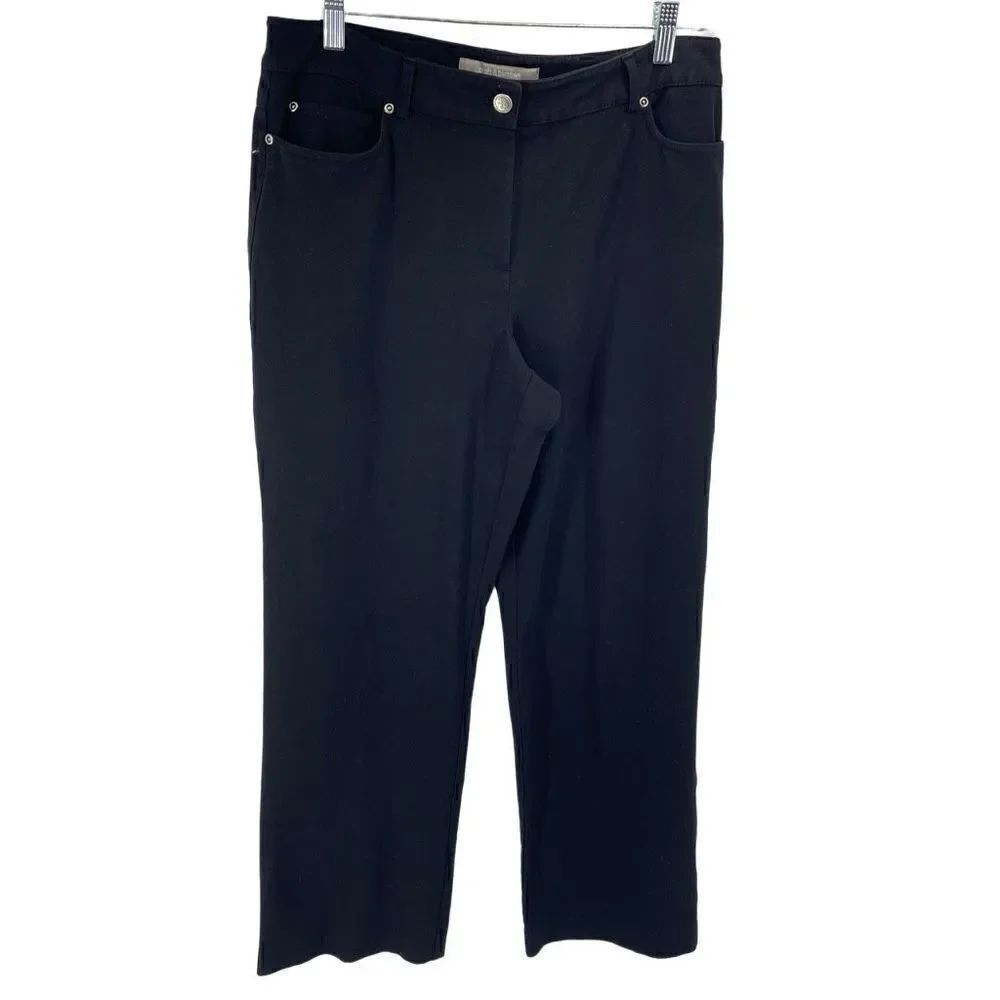 Croft & Barrow Women's Classic Stretch Blend Straight Leg pants trousers slacks